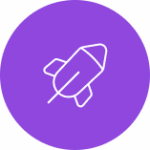rocket icon.